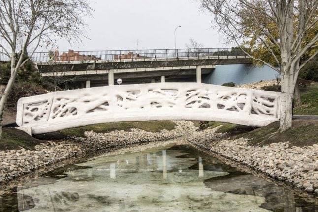 World’s first 3D-printed bridge opened in Madrid