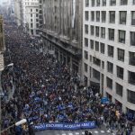 IN PICTURES: 160,000 pro-immigration protesters hit the streets of Barcelona