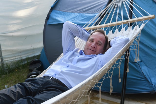 In pictures: 15 times Stefan Löfven looked incredibly Swedish