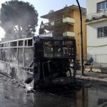 Four of Rome’s public buses have burst into flames this month