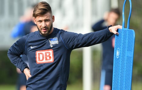 Hertha star taking legal action over AfD Twitter pic