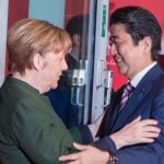 Merkel calls for free trade with Japan after meeting with Trump
