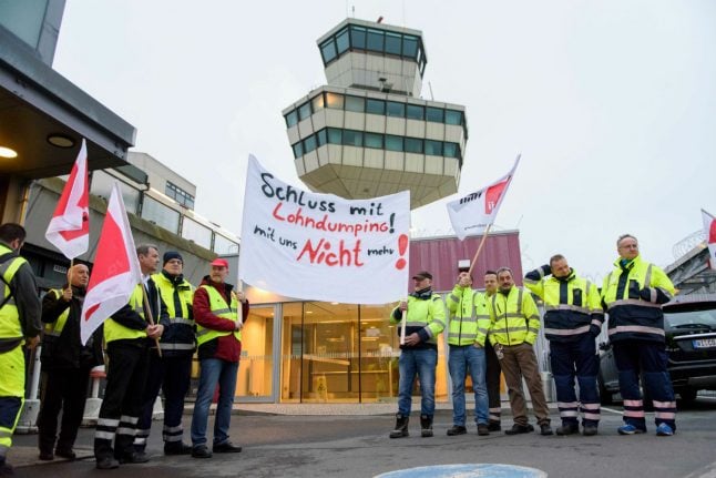 Hundreds of flights cancelled as strike starts at Berlin airports