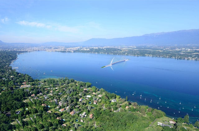 Could this be the future crossing over Lake Geneva?