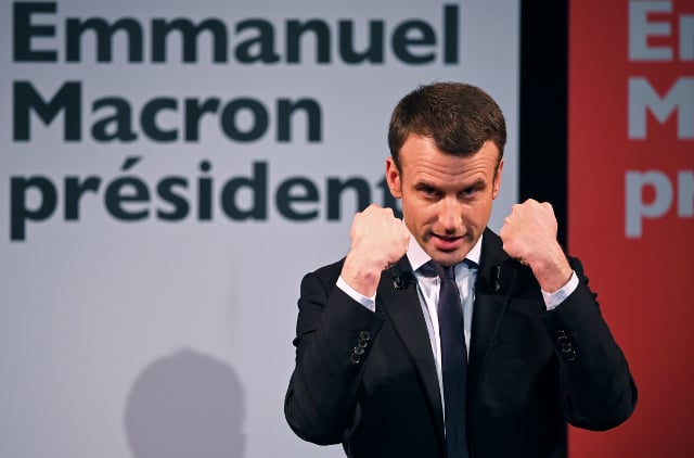 Macron leads Le Pen for first time but his voters are far from sure