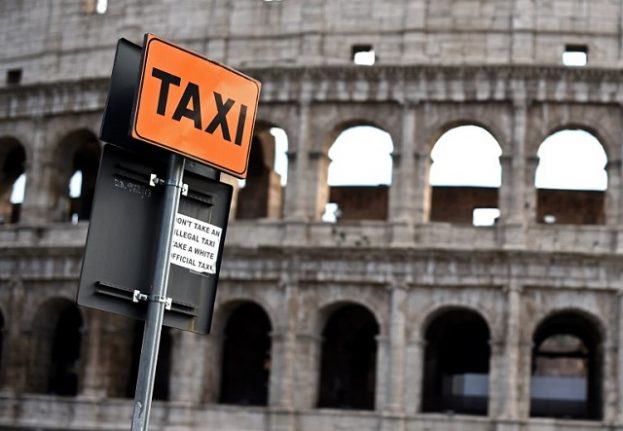 Italian taxi drivers announce new day of strikes over Uber benefits