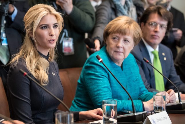 Ivanka Trump to attend women's business summit in Berlin