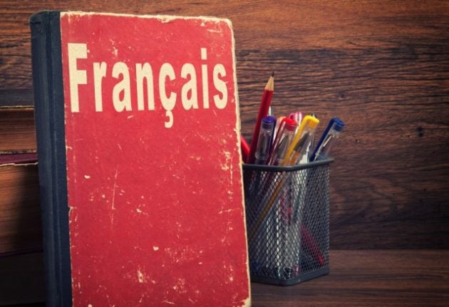 What's the state of health of the French language in 2017?