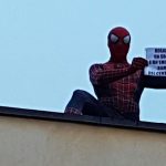 ‘Why I walked across Italy dressed as Spiderman to help quake survivors’