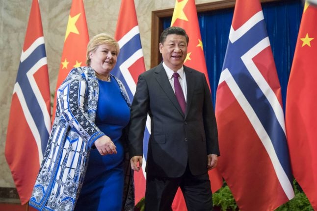 China's Xi praises normalisation of ties with Norway