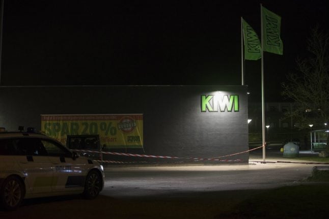 Three people detained after shooting at north Denmark supermarket