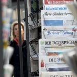 German trust in newspapers soars to record level