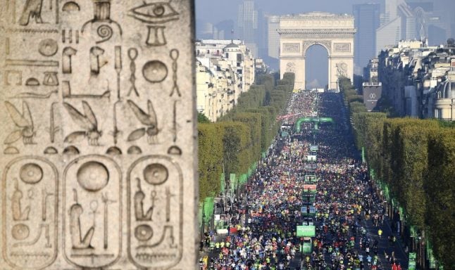 IN PICTURES: Paris bathed in sunshine for annual marathon