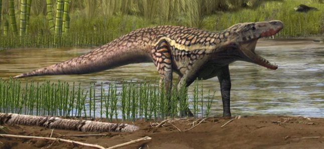 This ancient reptile patrolled the river beds of the Spanish Pyrenees, scientists believe