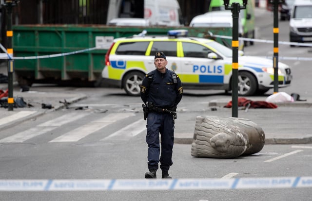 Stockholm attack: Police suspect arrested man was truck driver