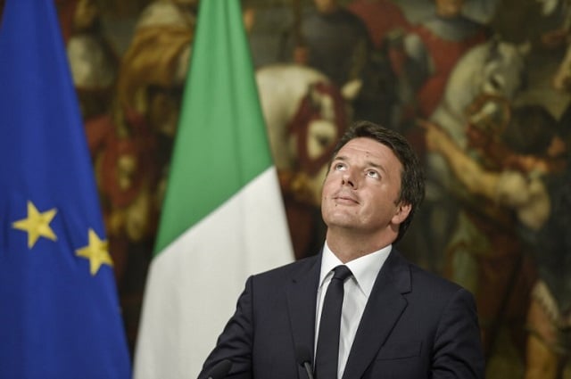 The comeback kid: Matteo Renzi hot favourite to lead his party again