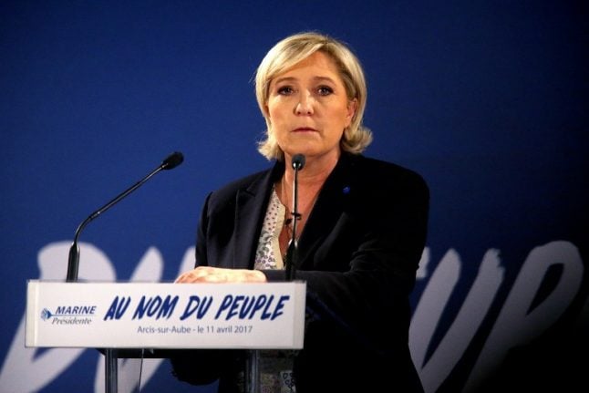 Le Pen will move immediately to close France's borders if elected