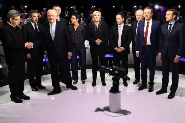Who were the winners and losers in France's mega presidential debate?