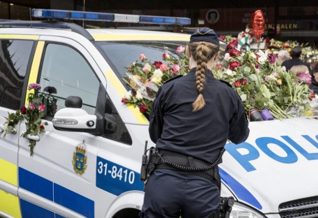 Confidence in Sweden’s police increases following Stockholm terror attack