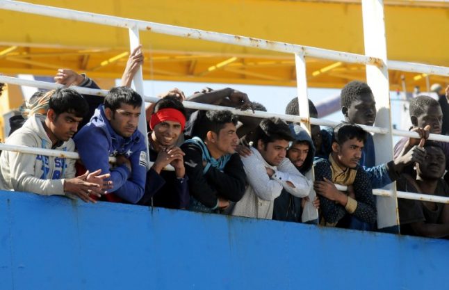 Italy rescues 480 migrants at sea