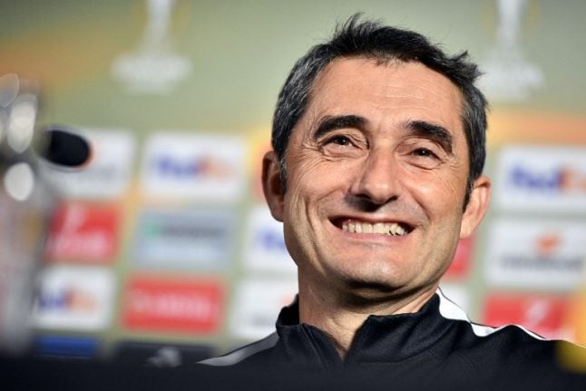 Ernesto Valverde hired as new Barça boss