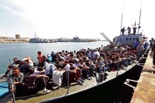 Libyan coastguard intercepts Italy-bound migrant ship after 'sea duel'