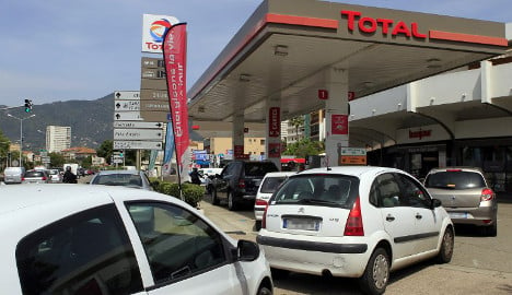 French petrol stations run out of fuel as tanker strike rumbles on