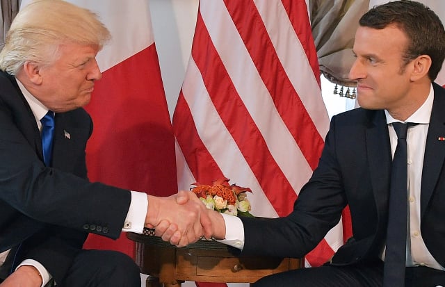 'A moment of truth': Macron says he was ready for Trump handshake