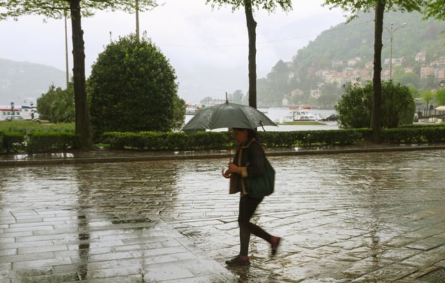 Rainstorms and strong winds across large parts of Italy