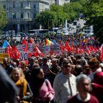 Thousands join May Day march against corruption in Madrid