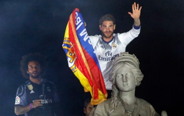 In pics: Celebrations as Real Madrid win title