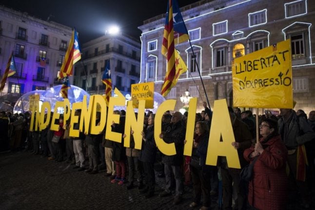 Spanish PM accuses Catalan separatists of 'blackmail'