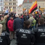 AfD and anti-Islam Pegida group hold side-by-side rallies for first time