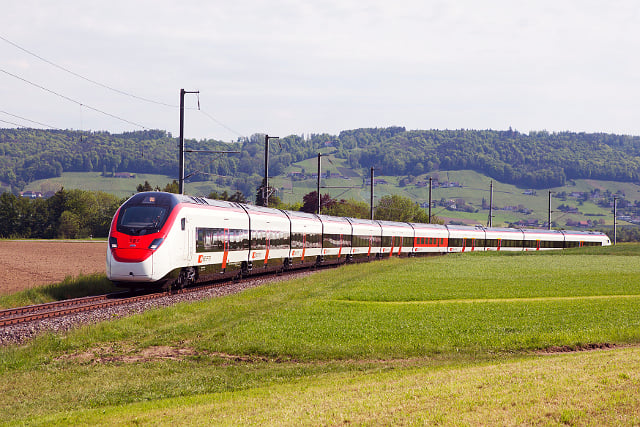 Switzerland’s new high speed train unveiled