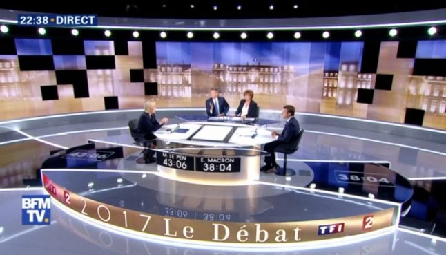 As it happened: Macron and Le Pen repeatedly clash in final French election debate