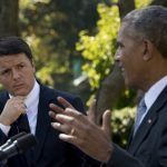 Barack Obama meets ex-PM Renzi in Milan