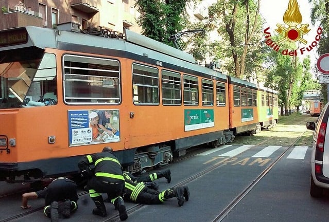 12-year-old has foot amputated after being hit by a tram in Milan