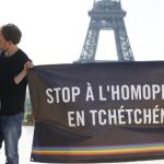 France announces arrival of first gay refugee from Chechnya just as Putin is in town