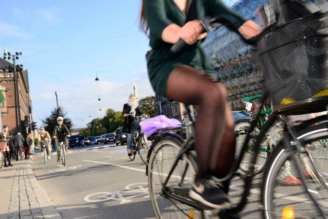 Copenhagen cyclists get traffic info screens