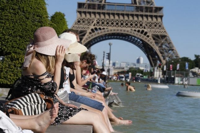 France feels the heat under 'hottest Ascension weekend since 1900'... and there's more to come