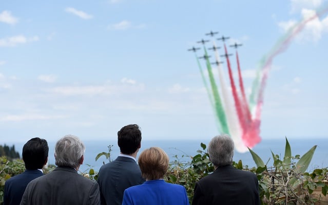 IN PICTURES: World leaders meet in Sicily for G7 summit