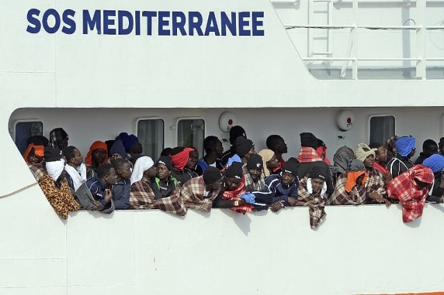 Italy rescues 2,300 people off Libyan coast