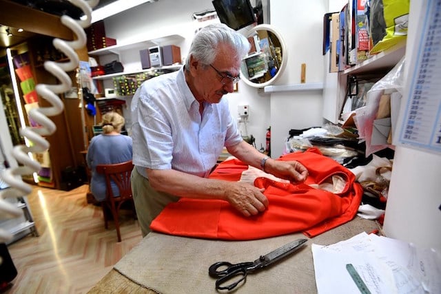 Cardinal cut: Italy's tailor to the stars of the Church