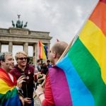 Champagne corks pop in Berlin, as activists celebrate gay marriage victory