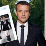 Macron unveils official presidential portrait and French tweeters had a field day