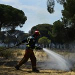 Hundreds flee as fire spreads at Spanish nature reserve