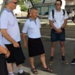 French bus drivers win right to wear shorts after pulling skirt stunt