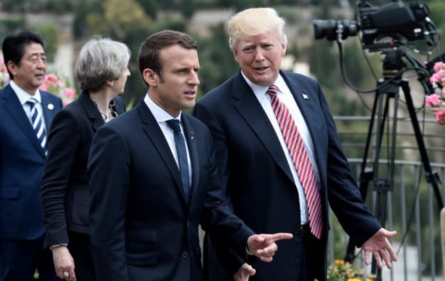 Trump accepts Macron's invitation to attend July 14th celebrations in Paris