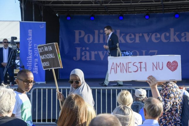 Sweden Democrats leader Åkesson: 'I support immigration'
