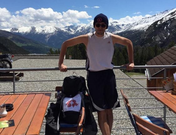 US man completes epic run across Switzerland for love of girlfriend